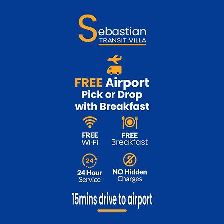 Sebastian Transit Villa With Free Shuttle Service To Airport Kotugoda Eksteriør billede